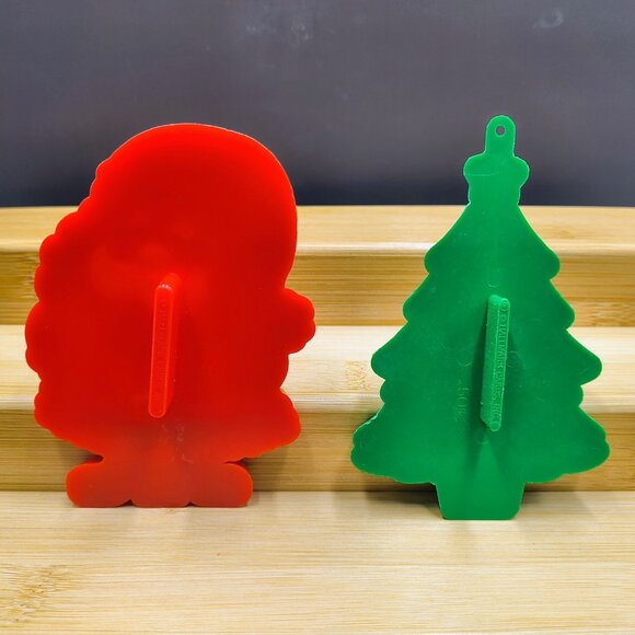 Vintage Lot Hallmark Holiday Large Cookie Cutters 3-5" Christmas Thanksgiving - Picture 7 of 7